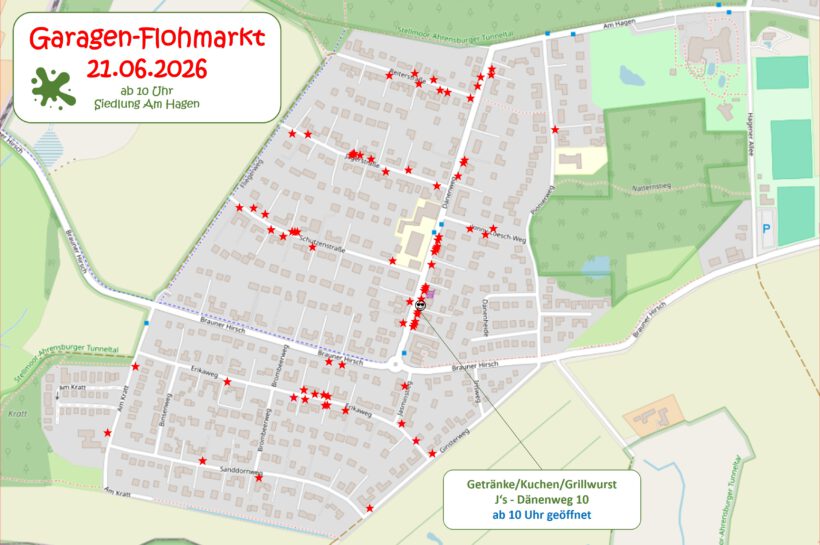Garagen-Flohmarkt: Vielen Dank an alle Teilnehmenden