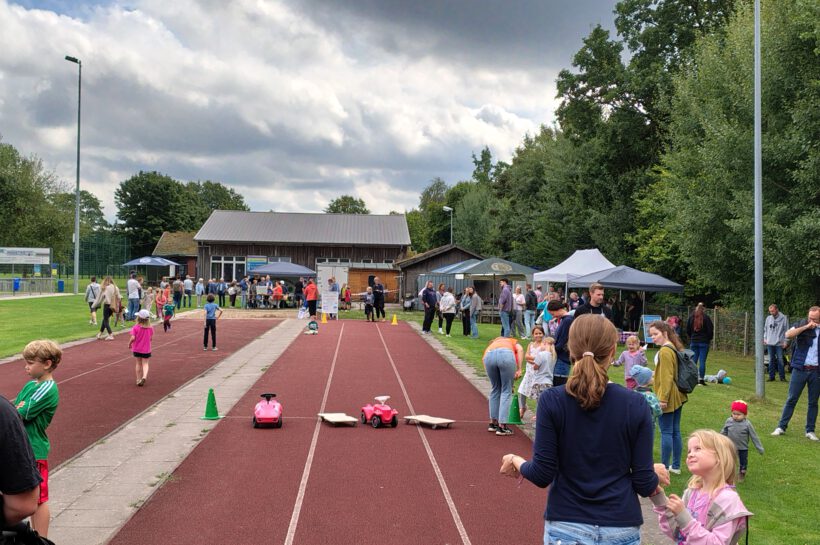 Viel Trubel beim Familienfest der BG auf dem Sportplatz